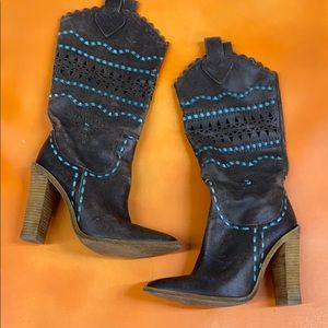 Fashion cowboy boots